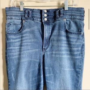 Express Super High Rise Jeans Legging size 14L